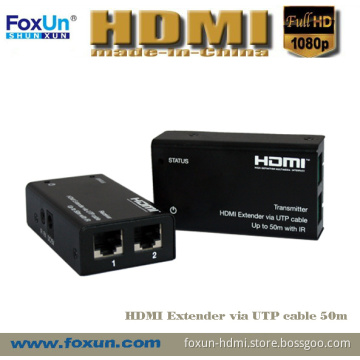 50m HDMI Extender with IR Control & ESD Protection Inside